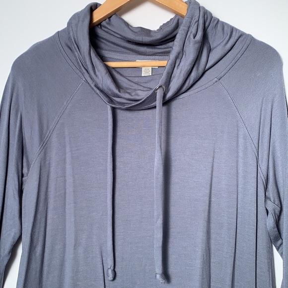 Spense Gray Pullover long Sweater NWTGS Size M - Picture 2 of 5